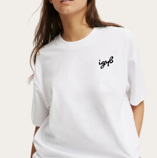 Simplecore IGYB Crewneck T-Shirt (Oversized Unisex - Embroidered Logo)