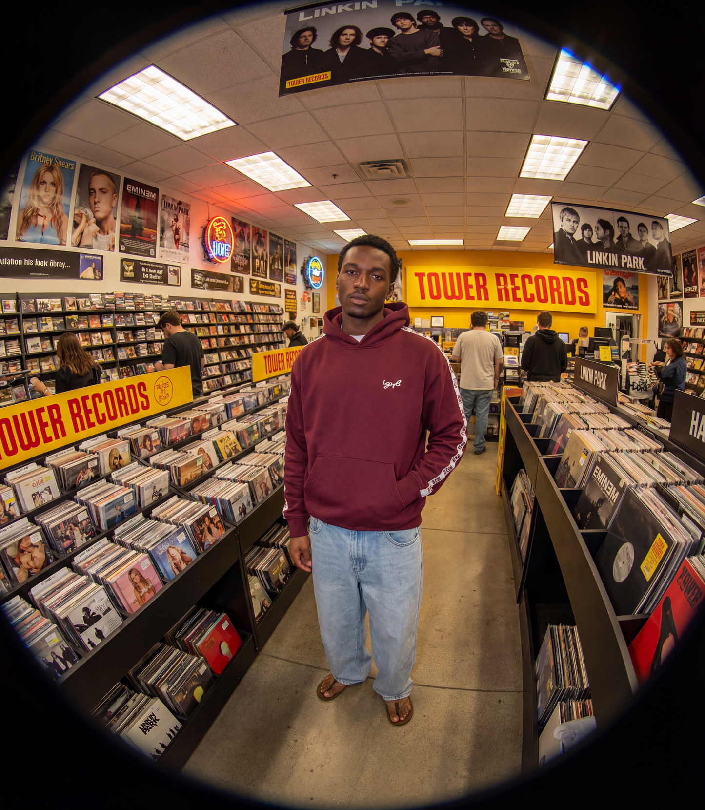 The Balanced Athlete Hoodie: Energy (Maroon)