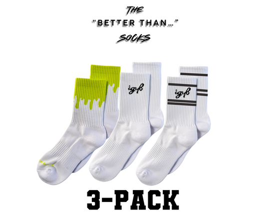 3-Sock Bundle (Size Medium)