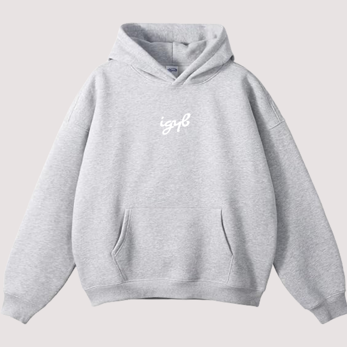 In the Club IGYB "Certified Athlete" Hoodie (Oversized Unisex - Embroidered Peony Logo)