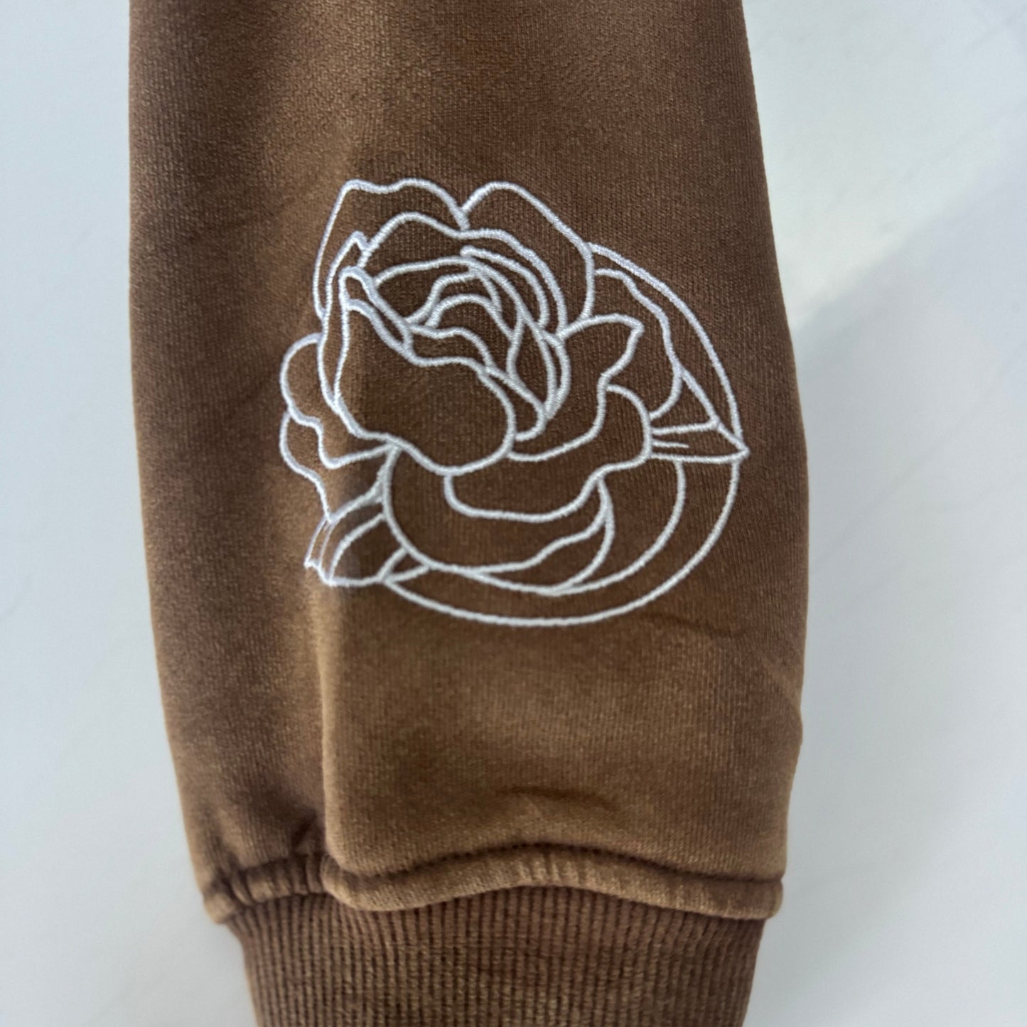 IGYB "Athletic Club" Zip Up Hoodie (Oversized Unisex - Embroidered Peony Logo)