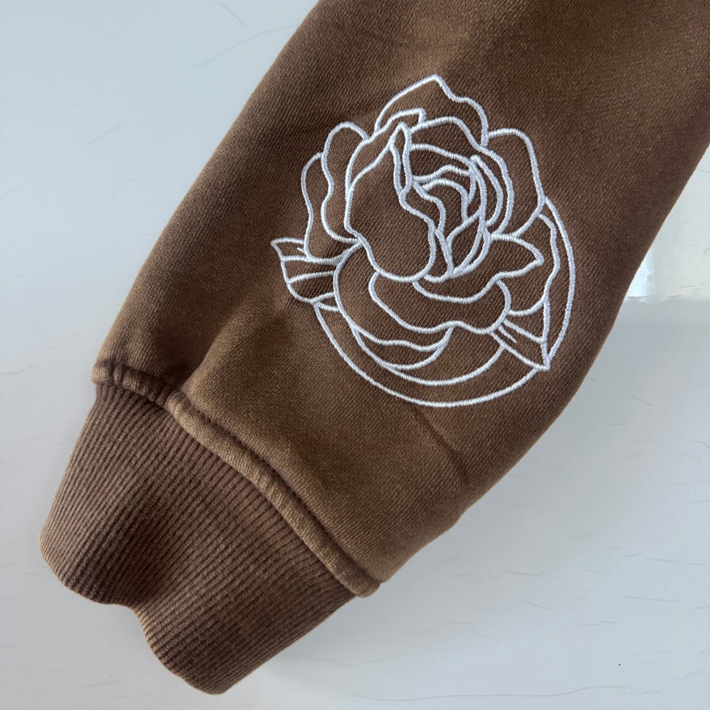 IGYB "Athletic Club" Zip Up Hoodie (Oversized Unisex - Embroidered Peony Logo)