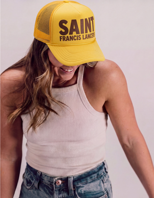 Saint Francis Lancers Trucker Hat - Yellow