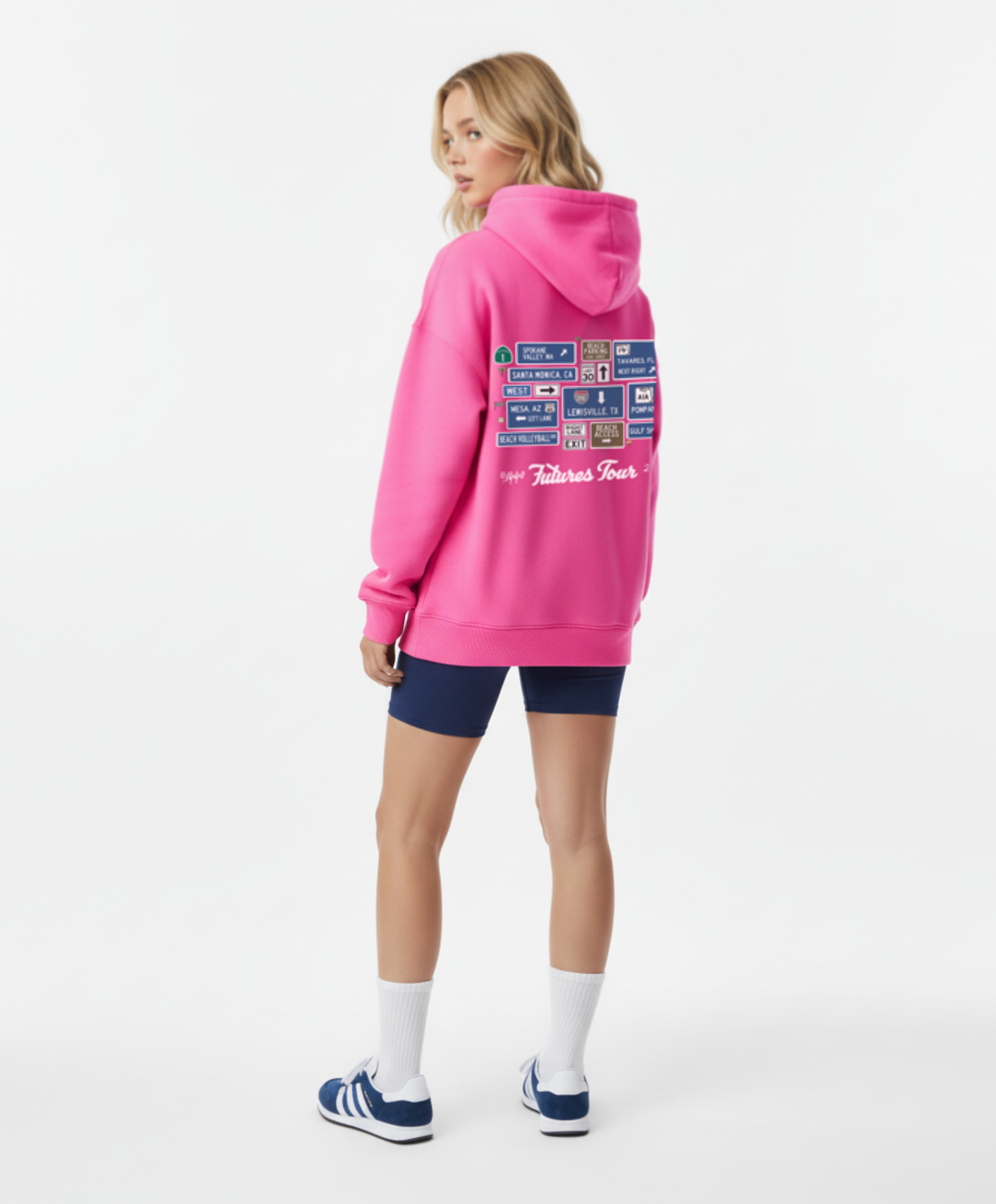 IGYB x p1440 Futures Tour Hoodie ('25–'26) Pink