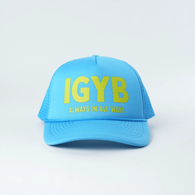 IGYB Trucker Hat in Blue