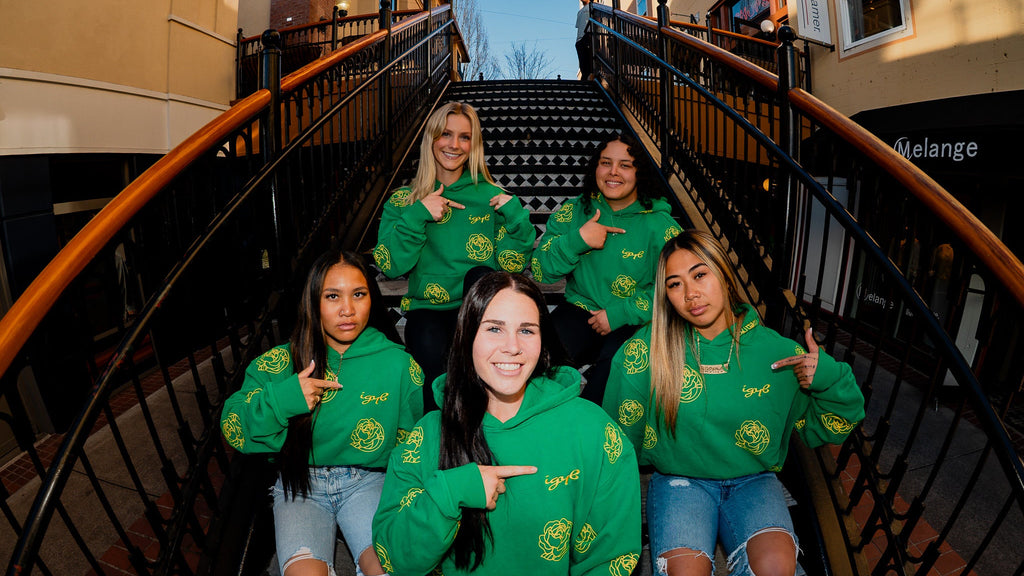 Forever Athlete Hoodie in Green