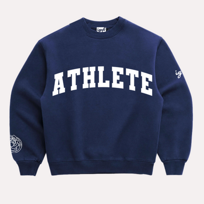 The Unbothered Athlete Sweatshirt in Nautical Navy