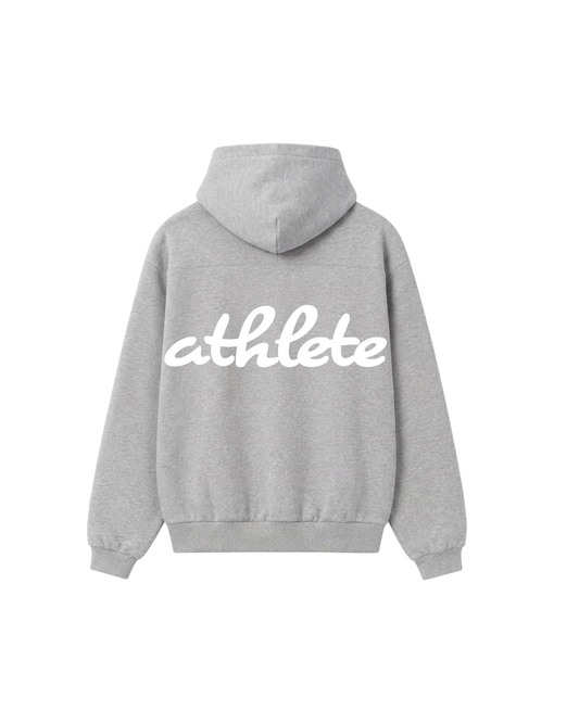 Athlete Hoodie in Gray (Oversized / Unisex)