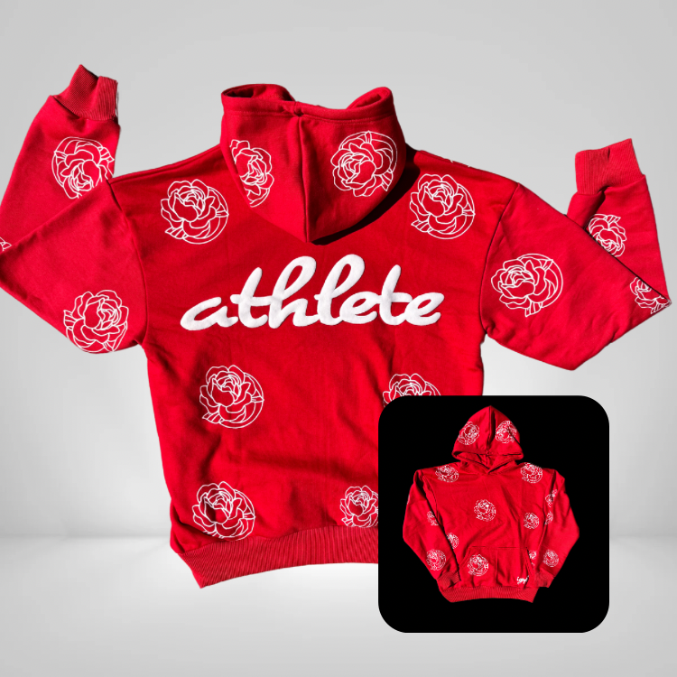 Bloomin’ hoodie | Red