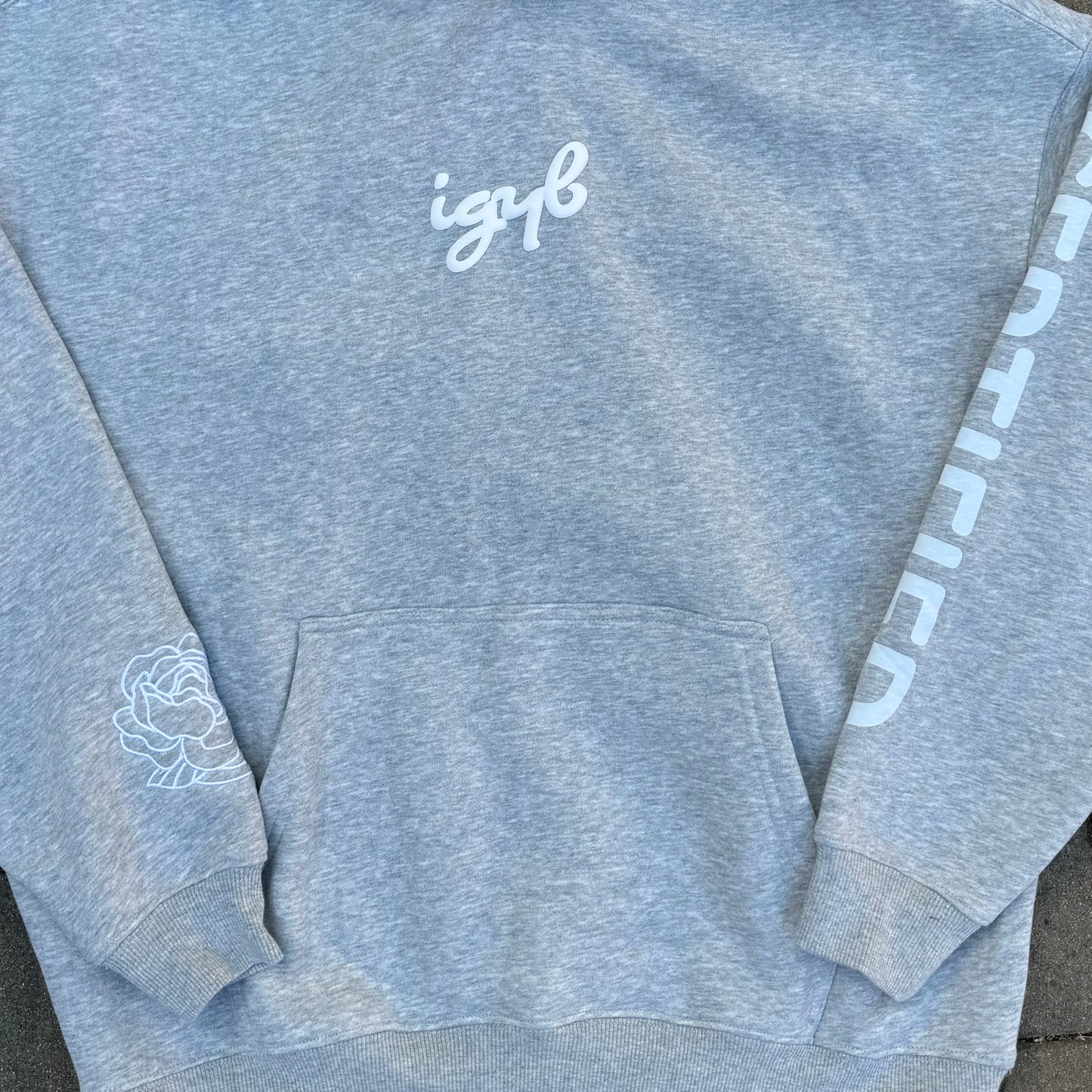 In the Club IGYB "Certified Athlete" Hoodie (Oversized Unisex - Embroidered Peony Logo)