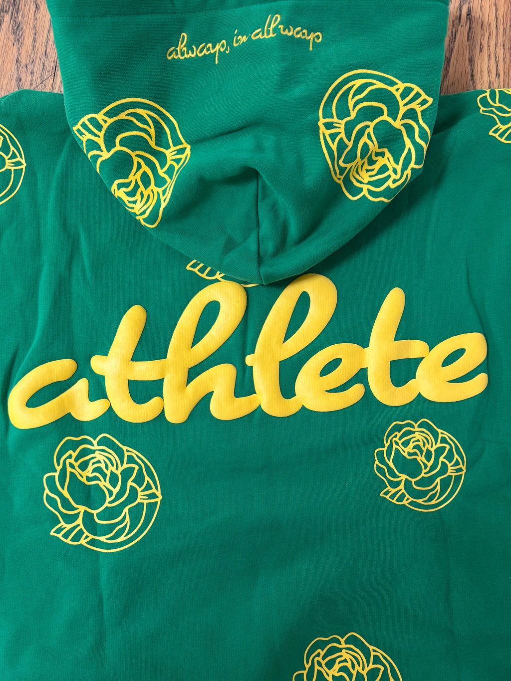 Forever Athlete Hoodie in Green