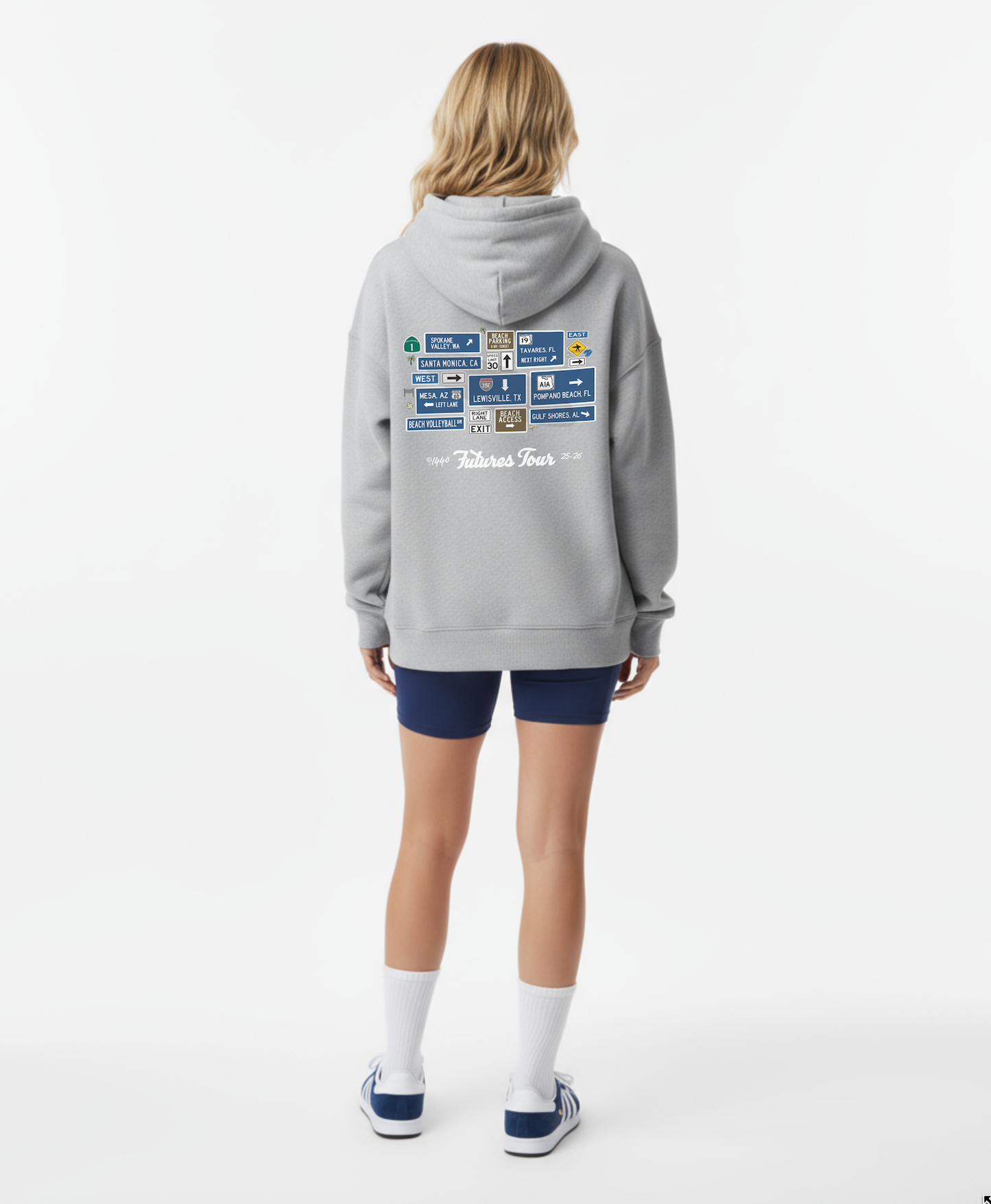 IGYB x p1440 Futures Tour Hoodie (’25–’26) | Gray