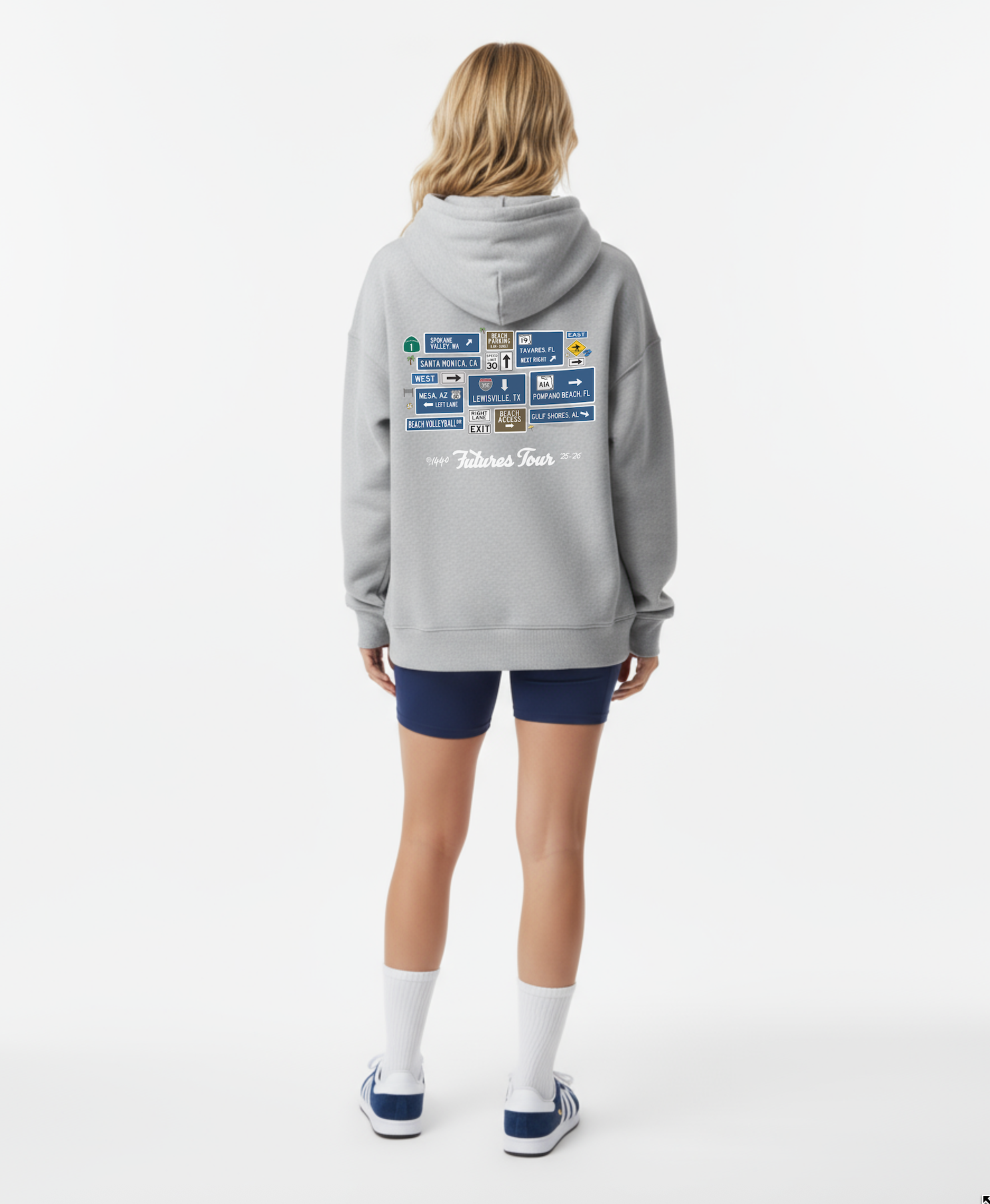IGYB x p1440 Futures Tour Hoodie (’25–’26) | Gray