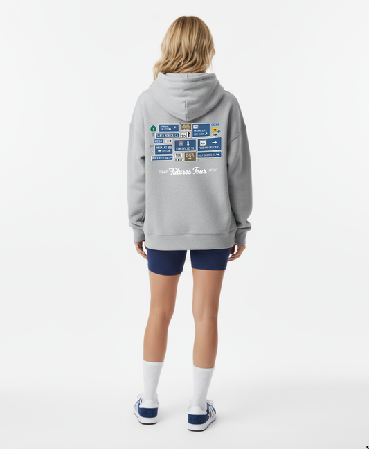 [Pre-Order] IGYB x p1440 Futures Tour Hoodie (’25–’26) | Gray