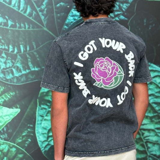 The "OG" IGYB Tee | Crewneck Streetwear fit inspired t-shirt in charcoal black | I got your back