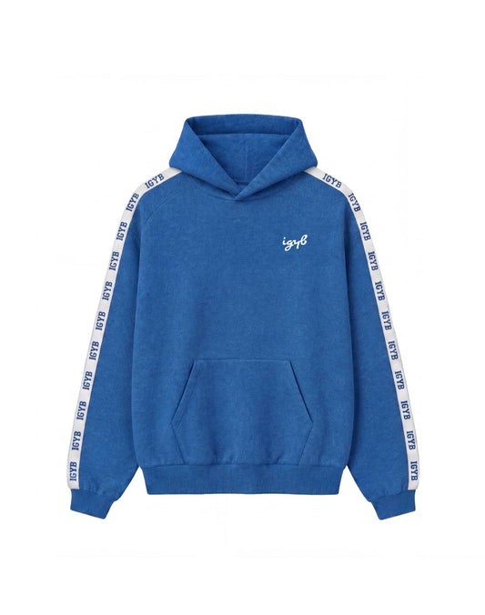 The Balanced Athlete Hoodie: Still (Blue)