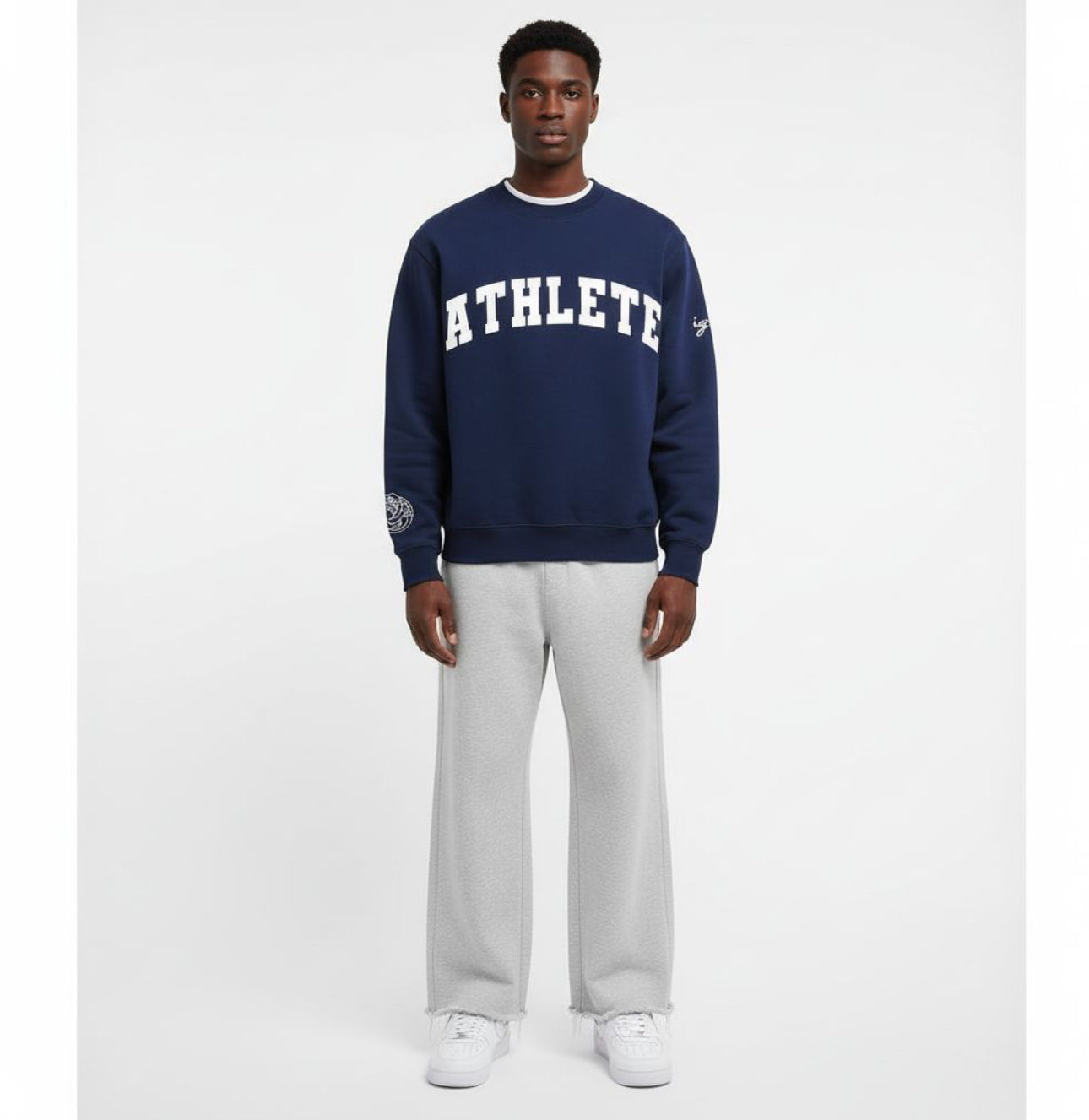 The Unbothered Athlete Sweatshirt in Nautical Navy