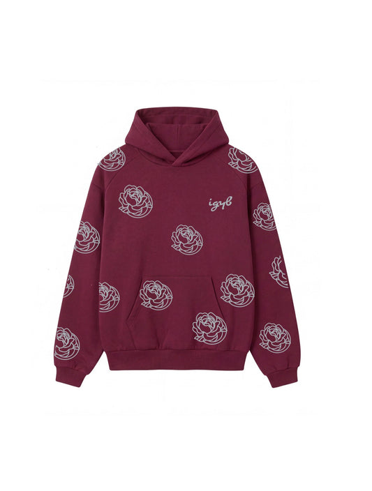 Forever Athlete hoodie in Maroon