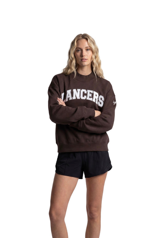 [Pre-Order] The IGYB Lancers Mockneck in  Brown / White