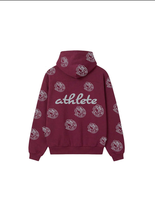 Forever Athlete hoodie in Maroon