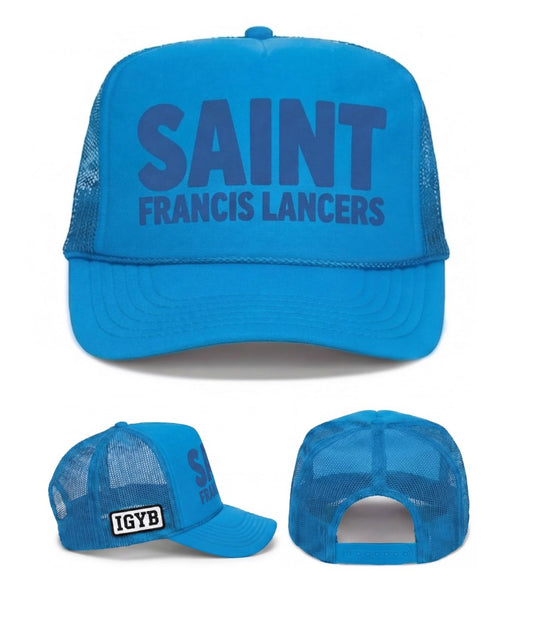 Saint Francis Lancers Trucker Hat - Blue