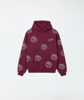 Forever Athlete Hoodie | Maroon x Gray