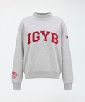 Playmaker Mockneck | Gray + Red