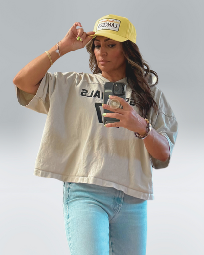 NGU Football Game Day Hats | Lancers Edition x Embroidered Patch | 5 Panel Mid Profile Baseball Cap