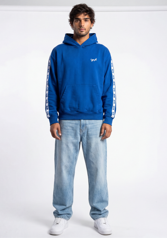 The Balanced Athlete Hoodie: Still (Blue)