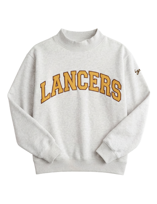 [Pre-Order] The IGYB Lancers Mockneck in  Gray / Yellow