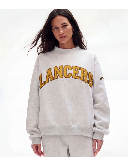 [Pre-Order] The IGYB Lancers Mockneck in  Gray / Yellow