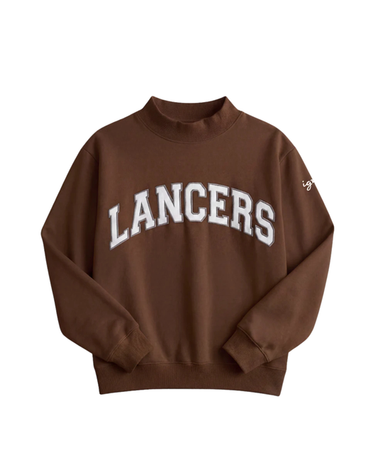 [Pre-Order] The IGYB Lancers Mockneck in  Brown / White