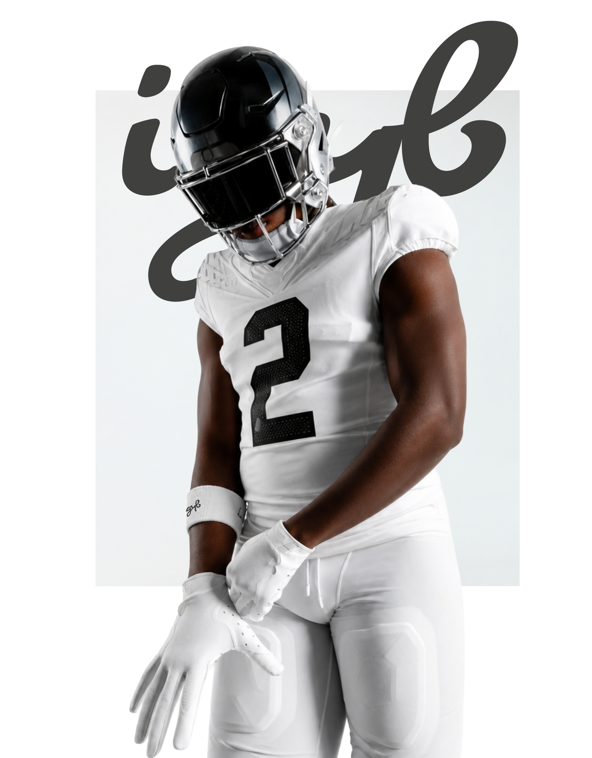 IGYB Playmaker Classic Wristbands | White