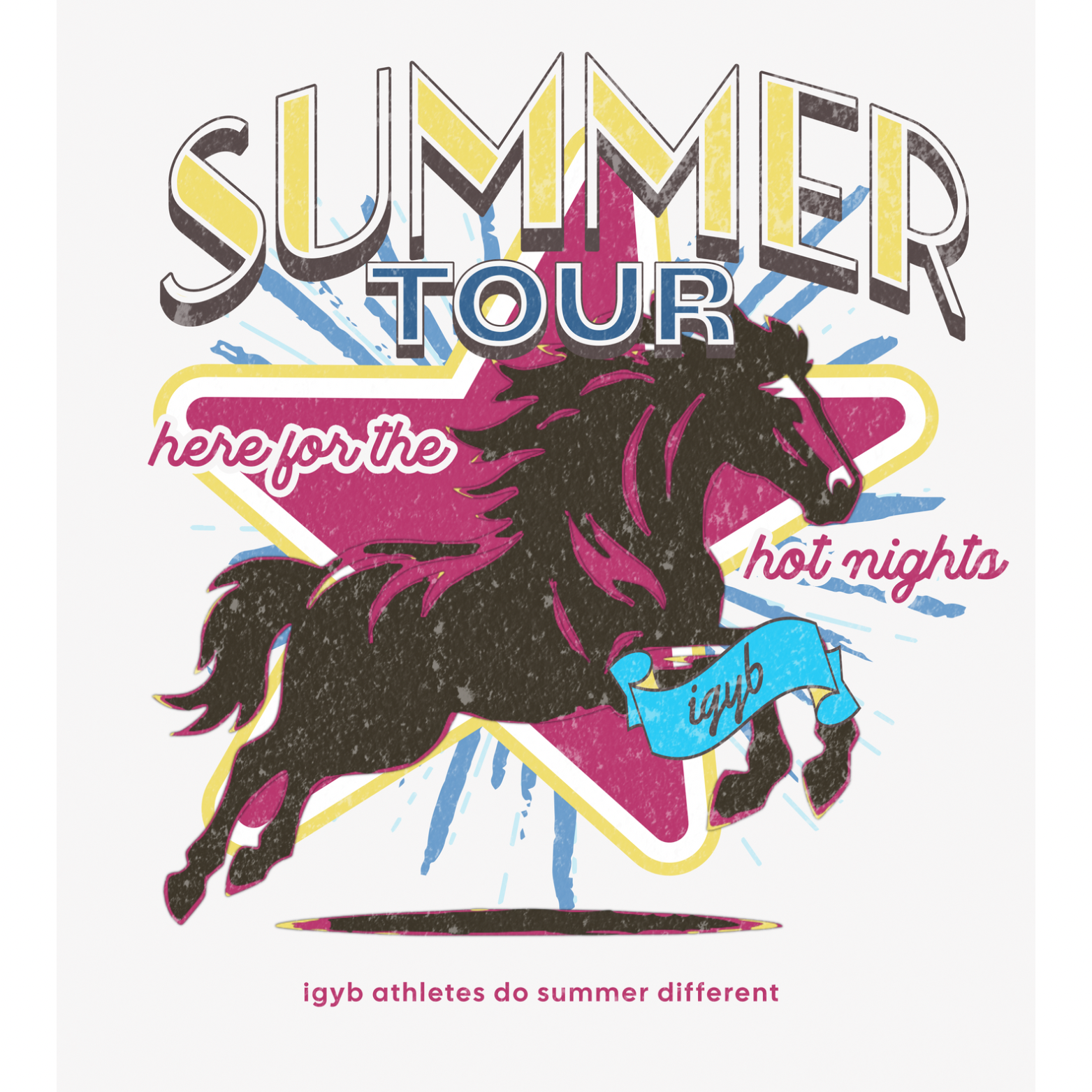 Summer Tour T-Shirt in Tan