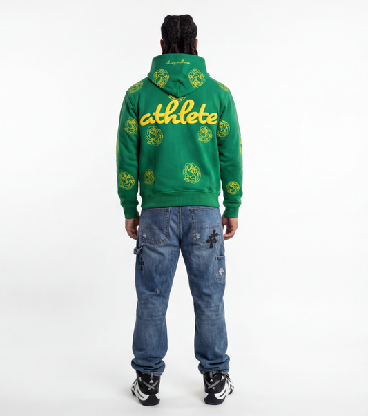 [Pre-Order] Athlete Bloomin’ Hoodie in Green