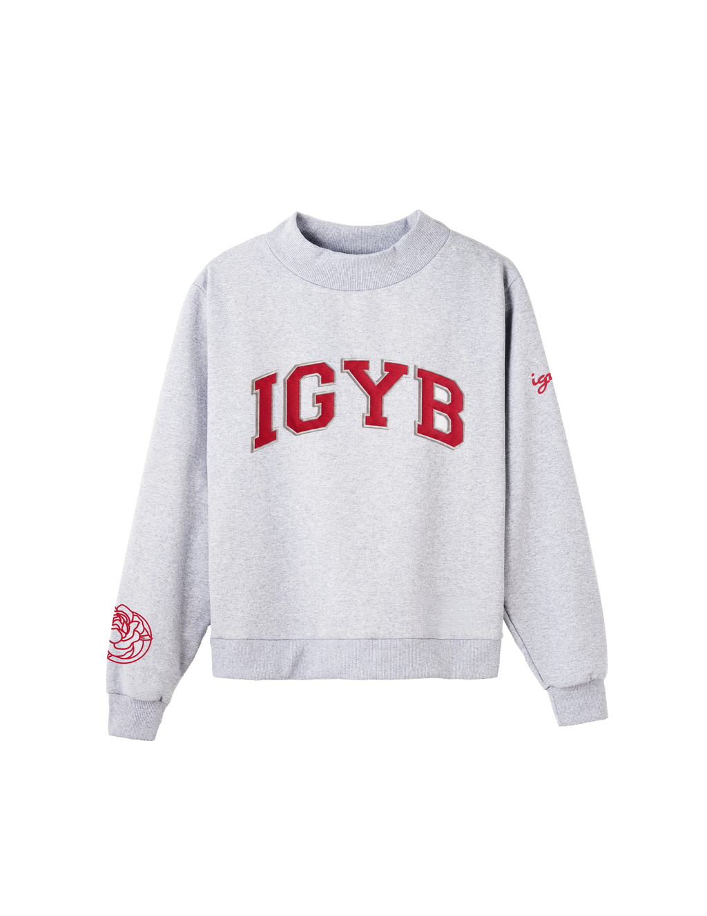 IGYB Mockneck [Gray/Red]