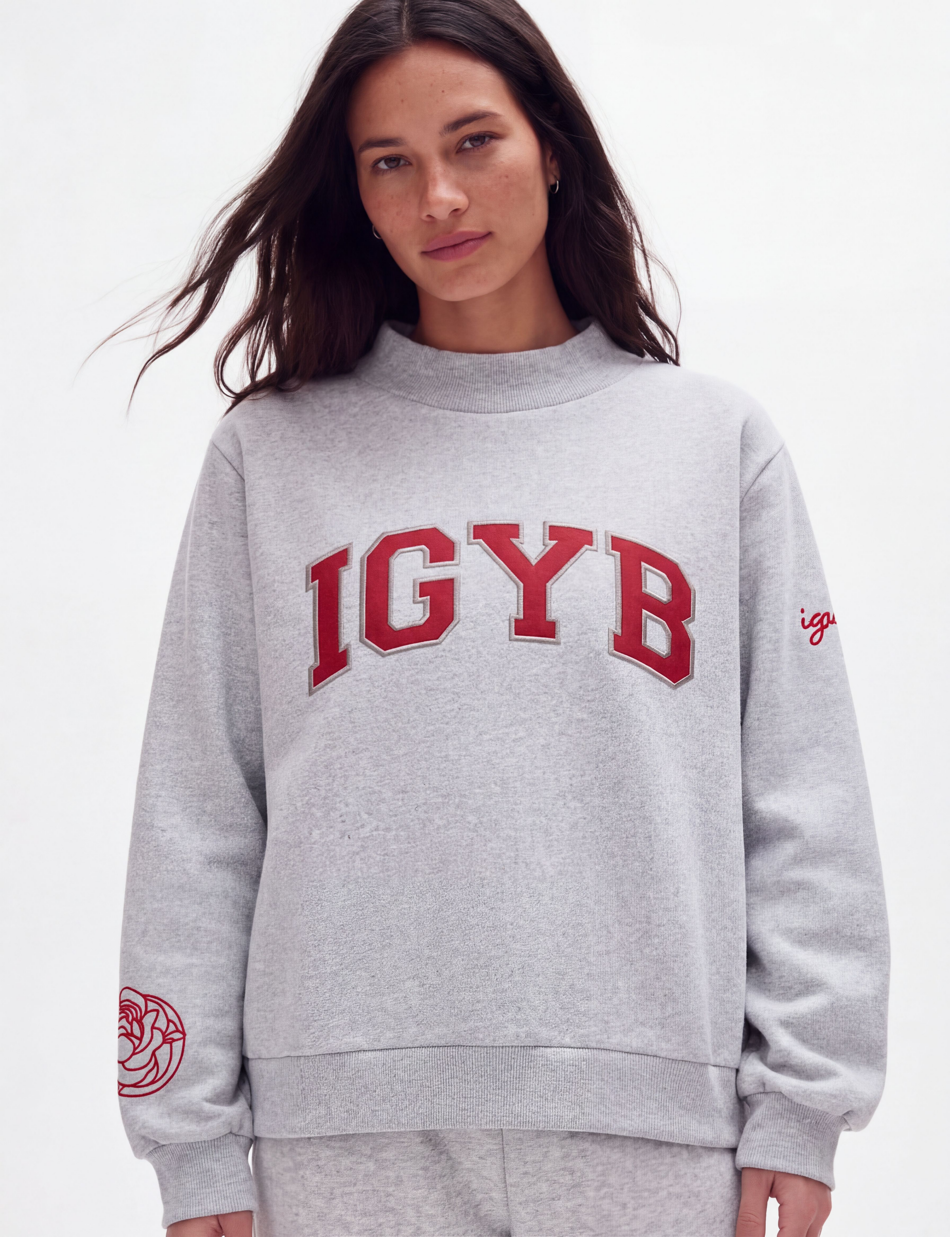 IGYB Mockneck [Gray/Red]