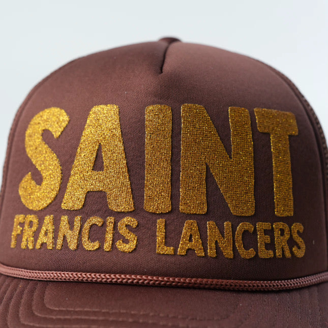 Saint Francis Lancers Trucker Hat - Brown
