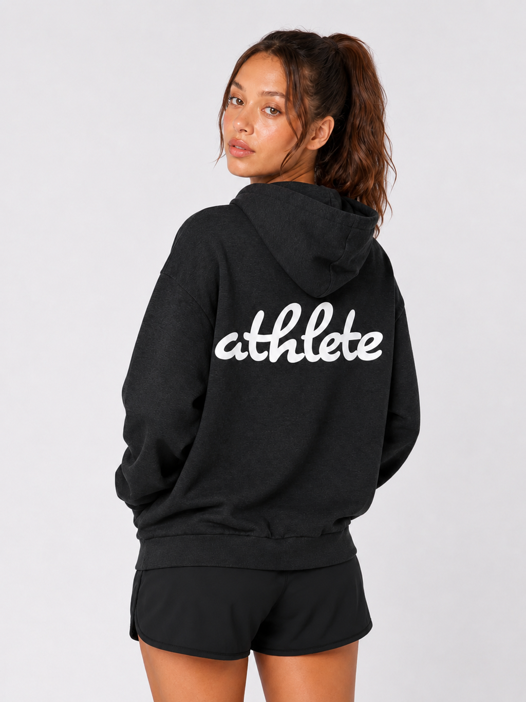Athlete Hoodie | Black