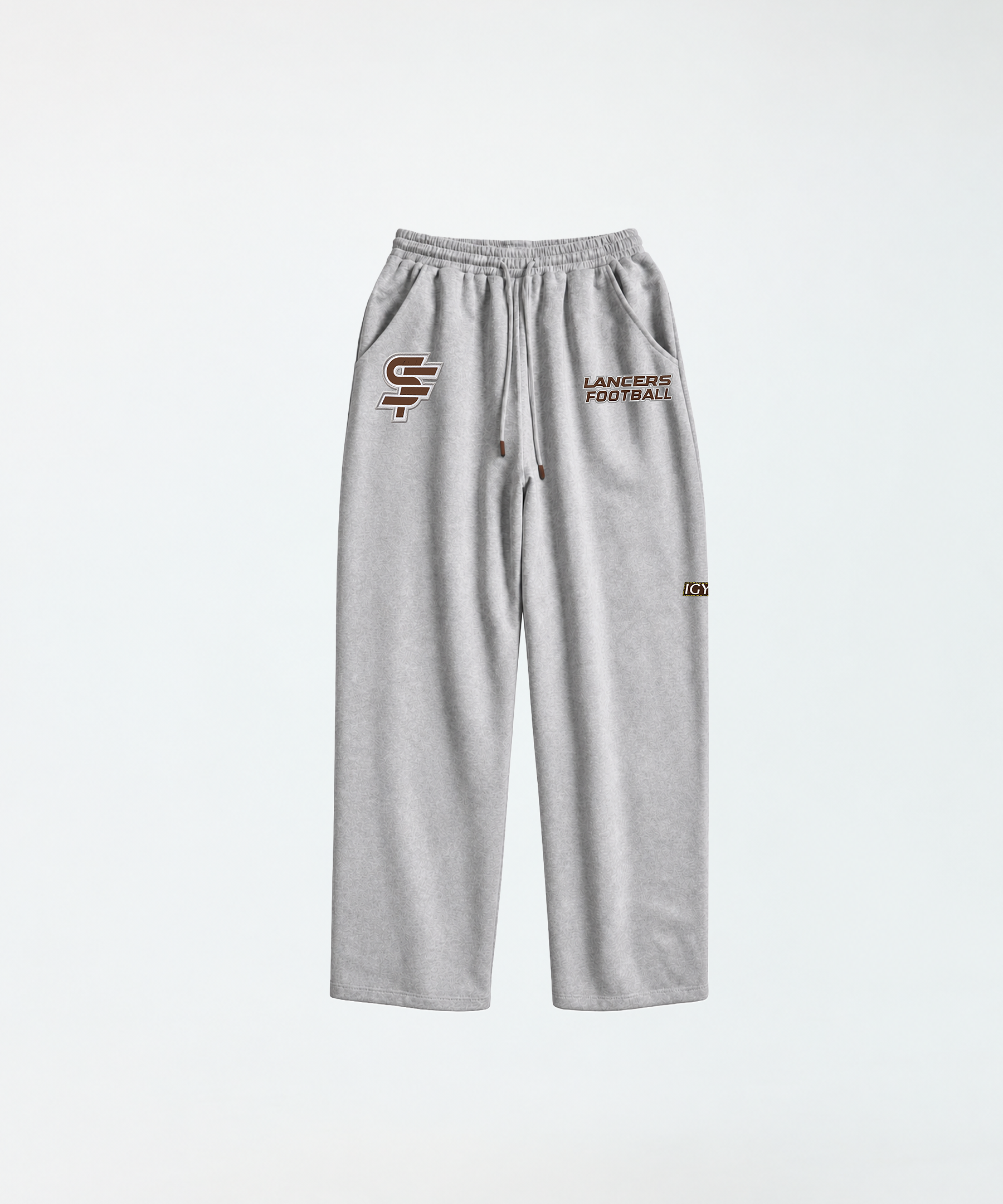 SF Lancers x IGYB Football Sweatpants | Gray