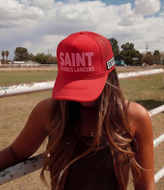 Saint Francis Lancers Trucker Hat - Red