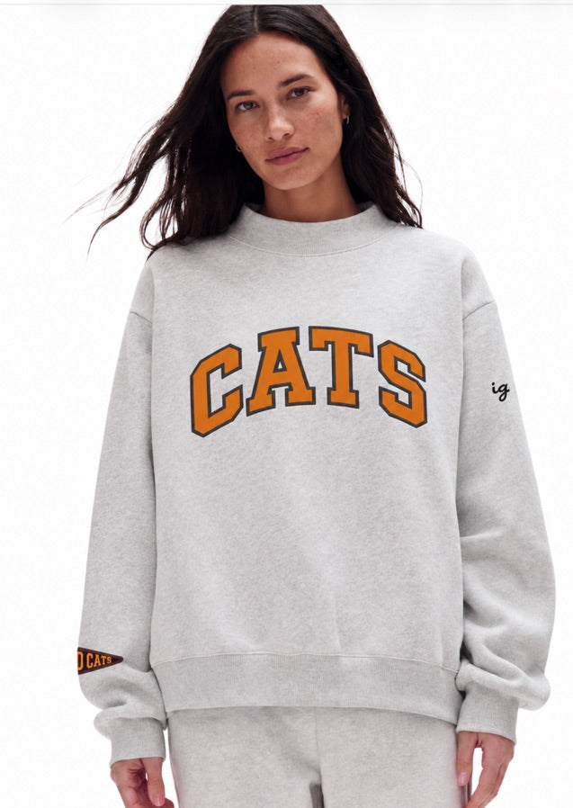 IGYB Cats Mockneck | Gray