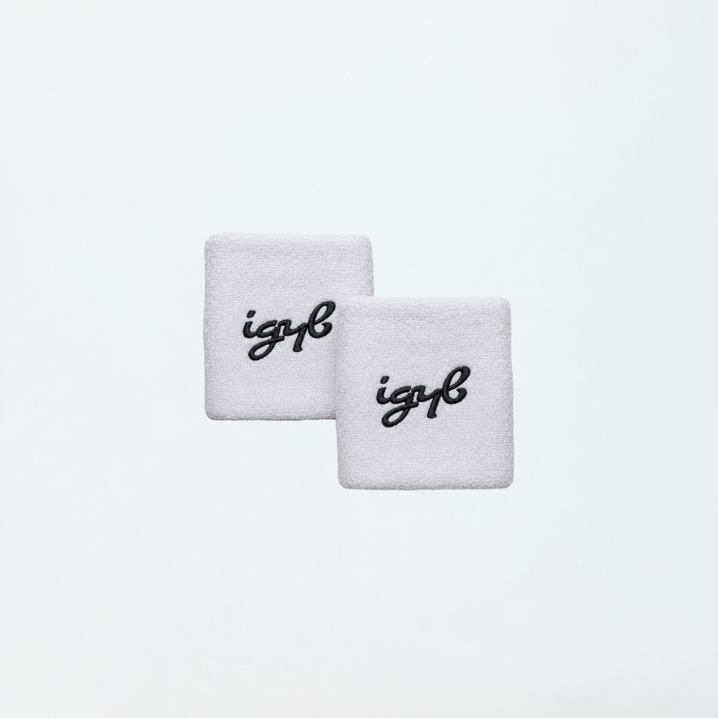 IGYB Playmaker Classic Wristbands | White
