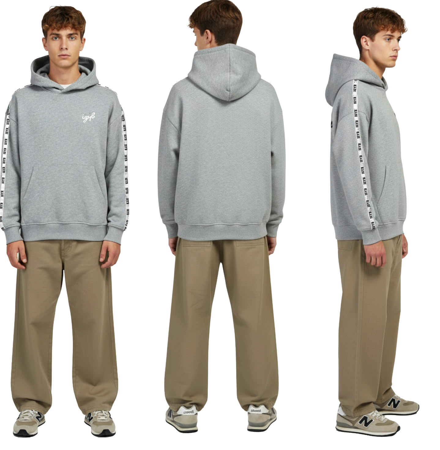 [Pre-Order] The Balanced Athlete Hoodie: Focus (Gray)