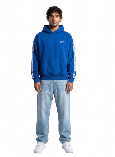 The Balanced Athlete Hoodie: Still (Blue)