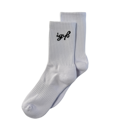 “Better Than” Socks (White)