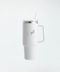 Stainless Steel Tumbler in White