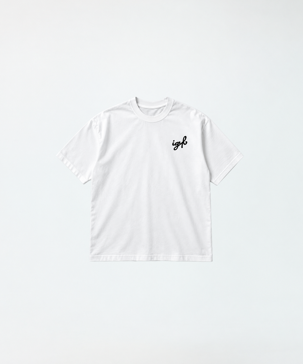 Simplecore IGYB Crewneck T-Shirt (Oversized Unisex - Embroidered Logo)