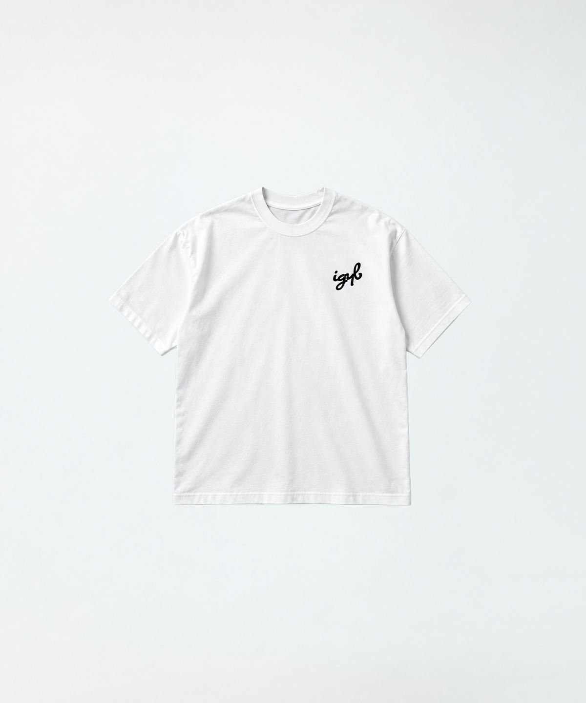 Simplecore IGYB Crewneck T-Shirt (Oversized Unisex - Embroidered Logo)