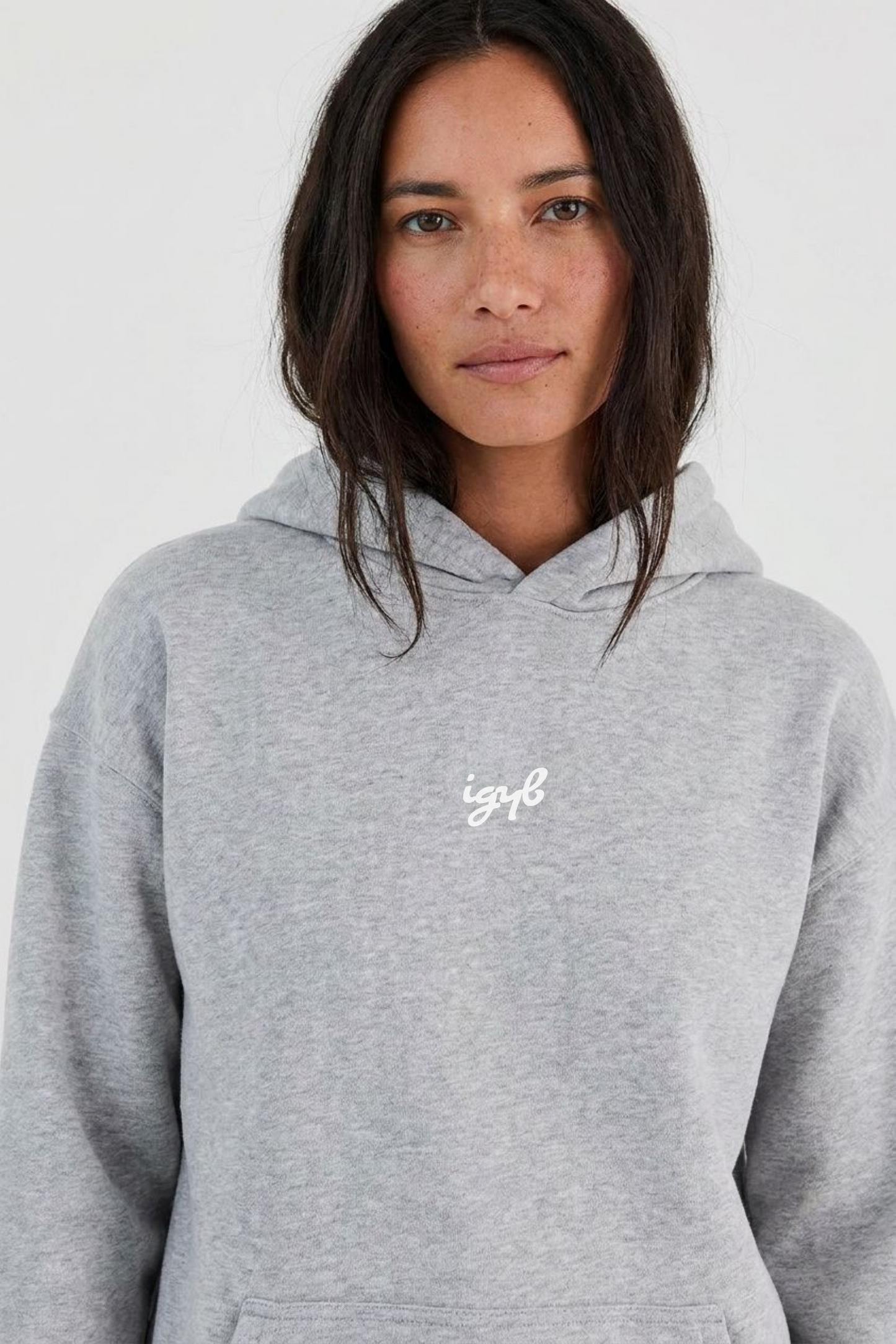 Athlete Hoodie in Gray (Oversized / Unisex)